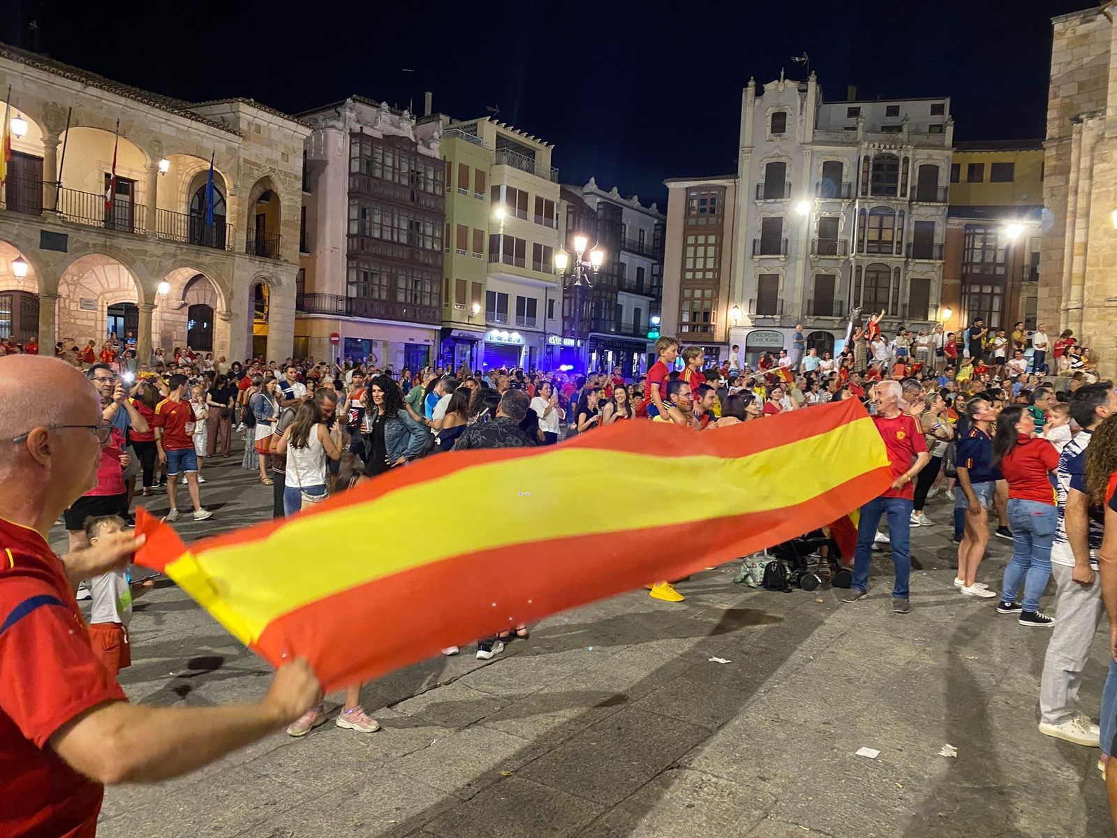 Zamora celebra la cuarta Eurocopa