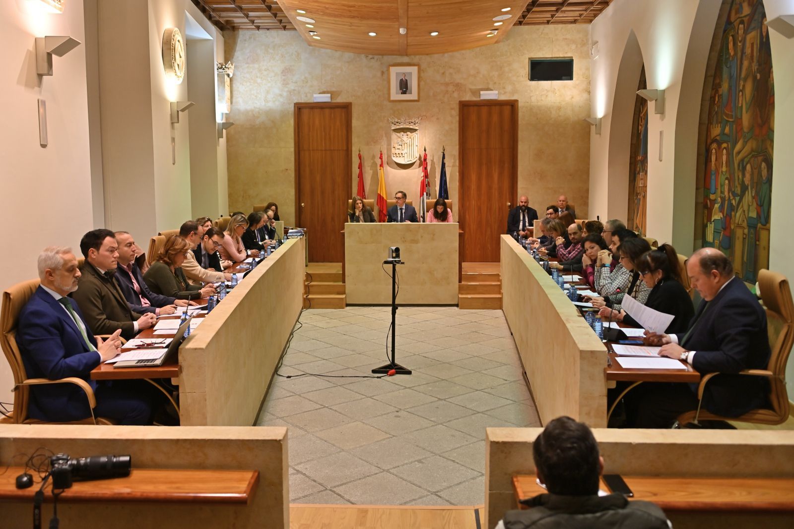 Pleno del Ayuntamiento de Salamanca el 20 de diciembre