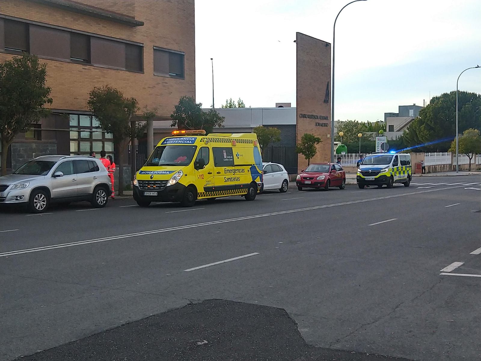 Atropello en calle Maragatería