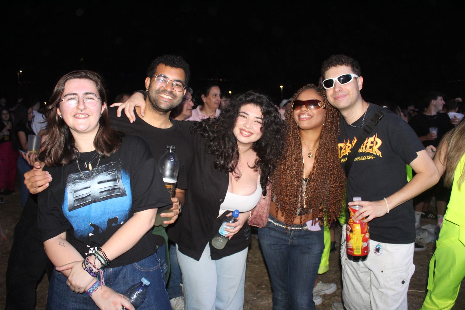 Salamanca de noche, sábado 30 de agosto