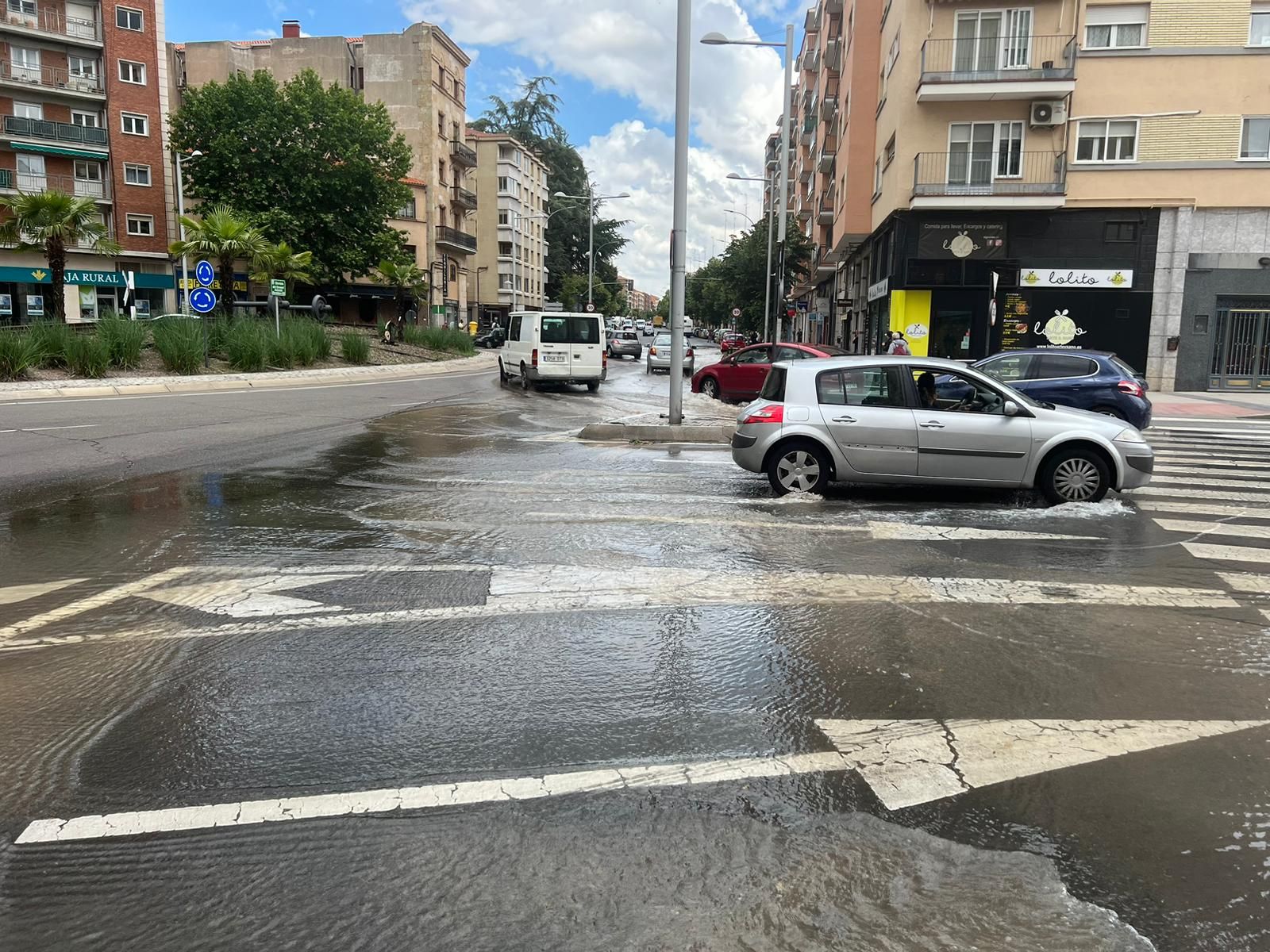 Nuevo reventón en el paseo de la Estación