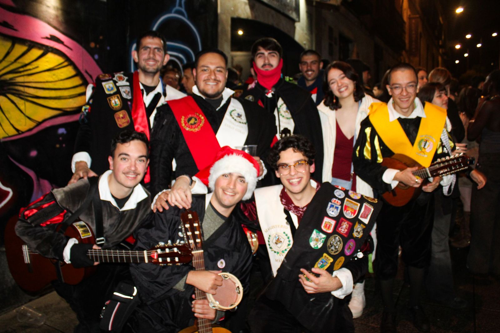 Salamanca de noche, sábado 30 de noviembre