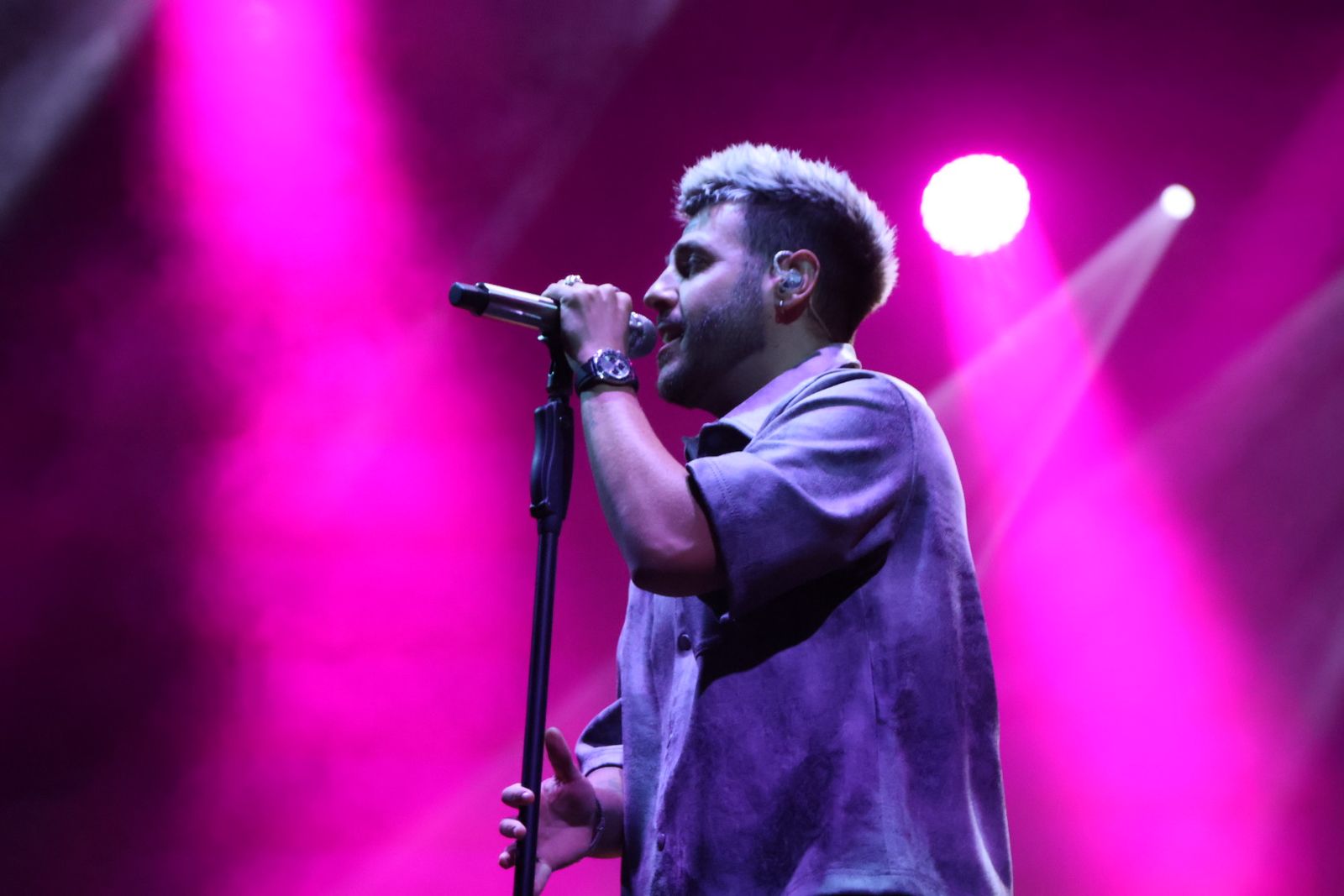Concierto de Antonio José en la Plaza Mayor