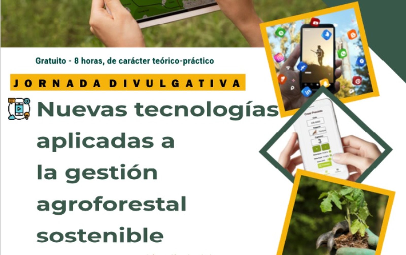 Curso sobre 'Nuevas tecnologías aplicadas a la gestión agroforestal sostenible' en Salamanca
