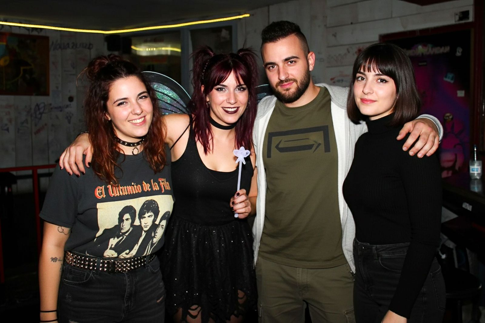 Salamanca de noche, viernes 31 de octubre