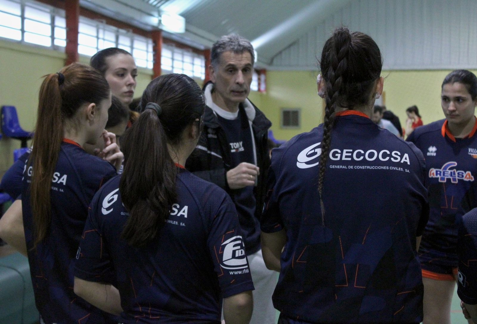 Javi Recio, entrenador del CB Arelsa