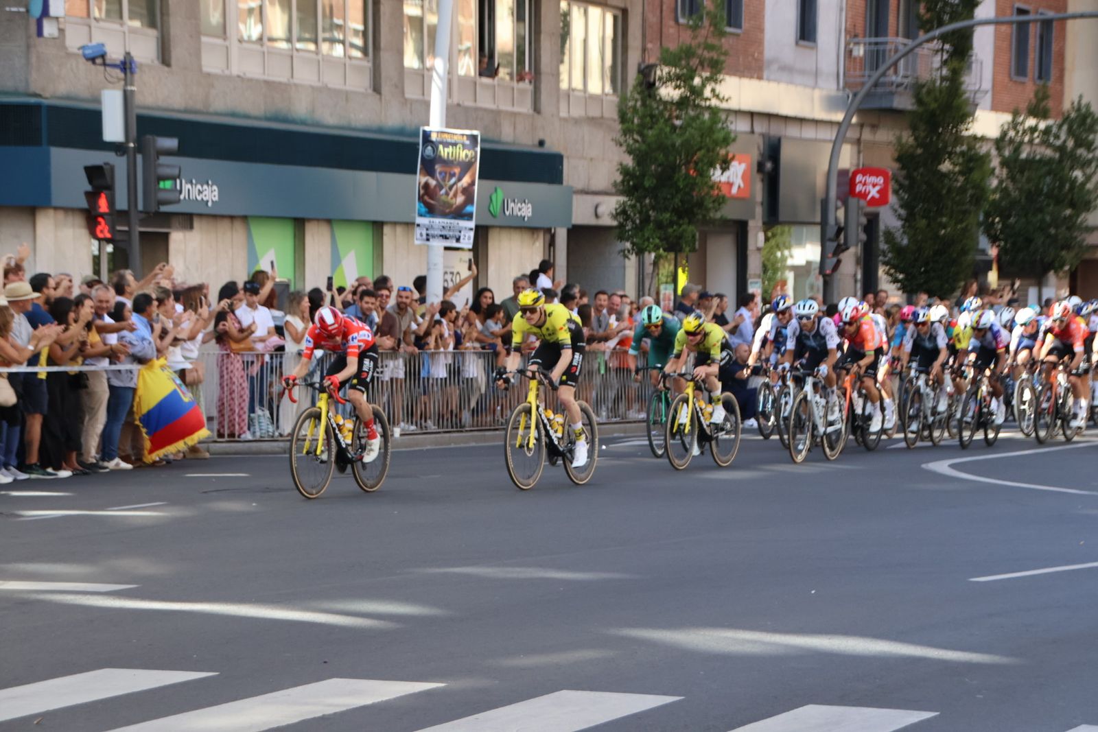 Vuelta ciclista a su paso por Salamanca