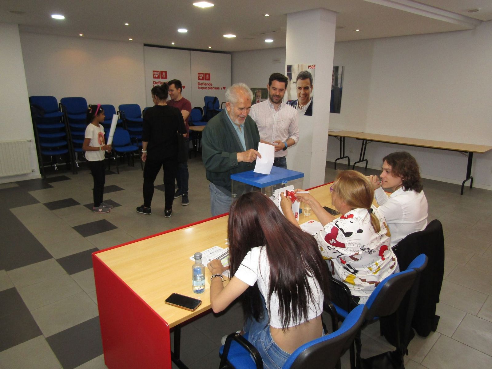 03 PSOE Zamora. 05 06 2023 Votaciones candidaturas Congreso y Senado EG23J23