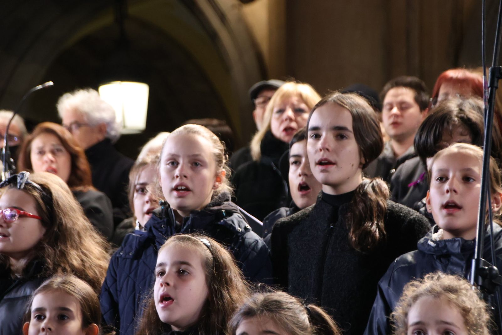 Encendido luces de Navidad en la Plaza Mayor