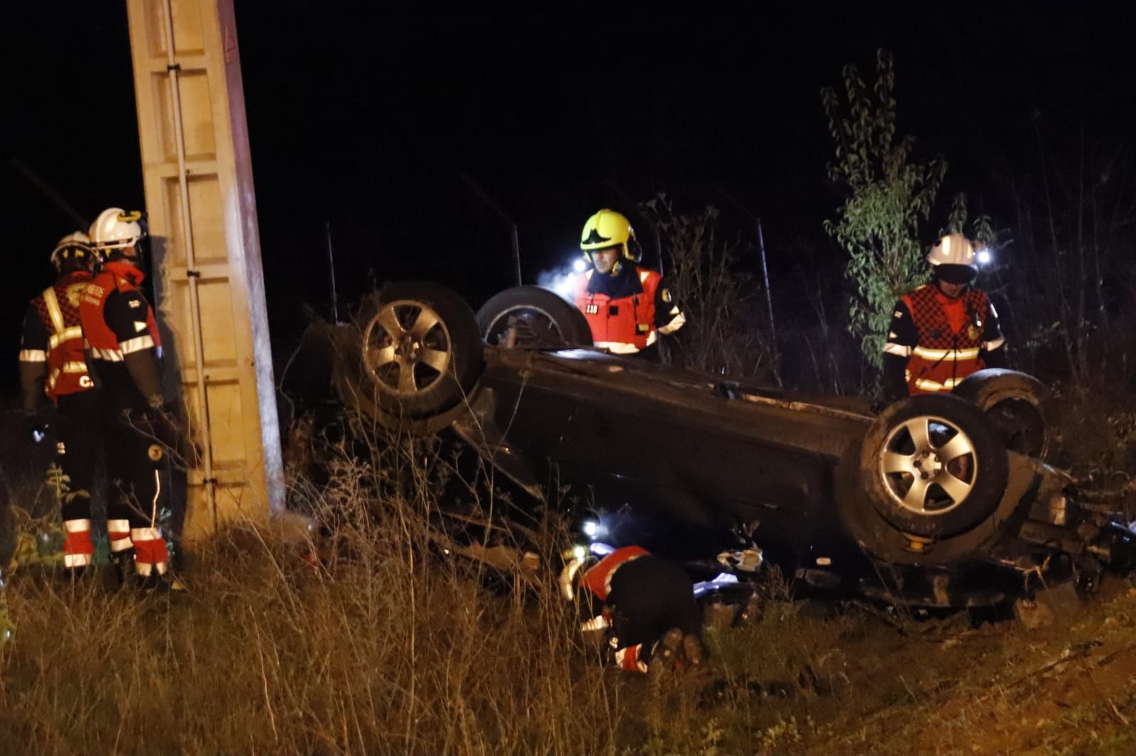 Grave accidente en la carretera de Aldealengua (1)