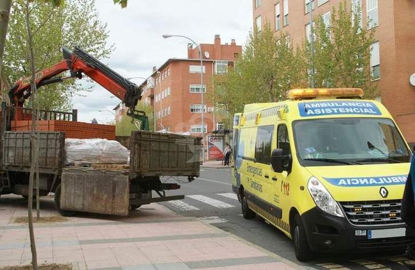 Accidente laboral. Archivo