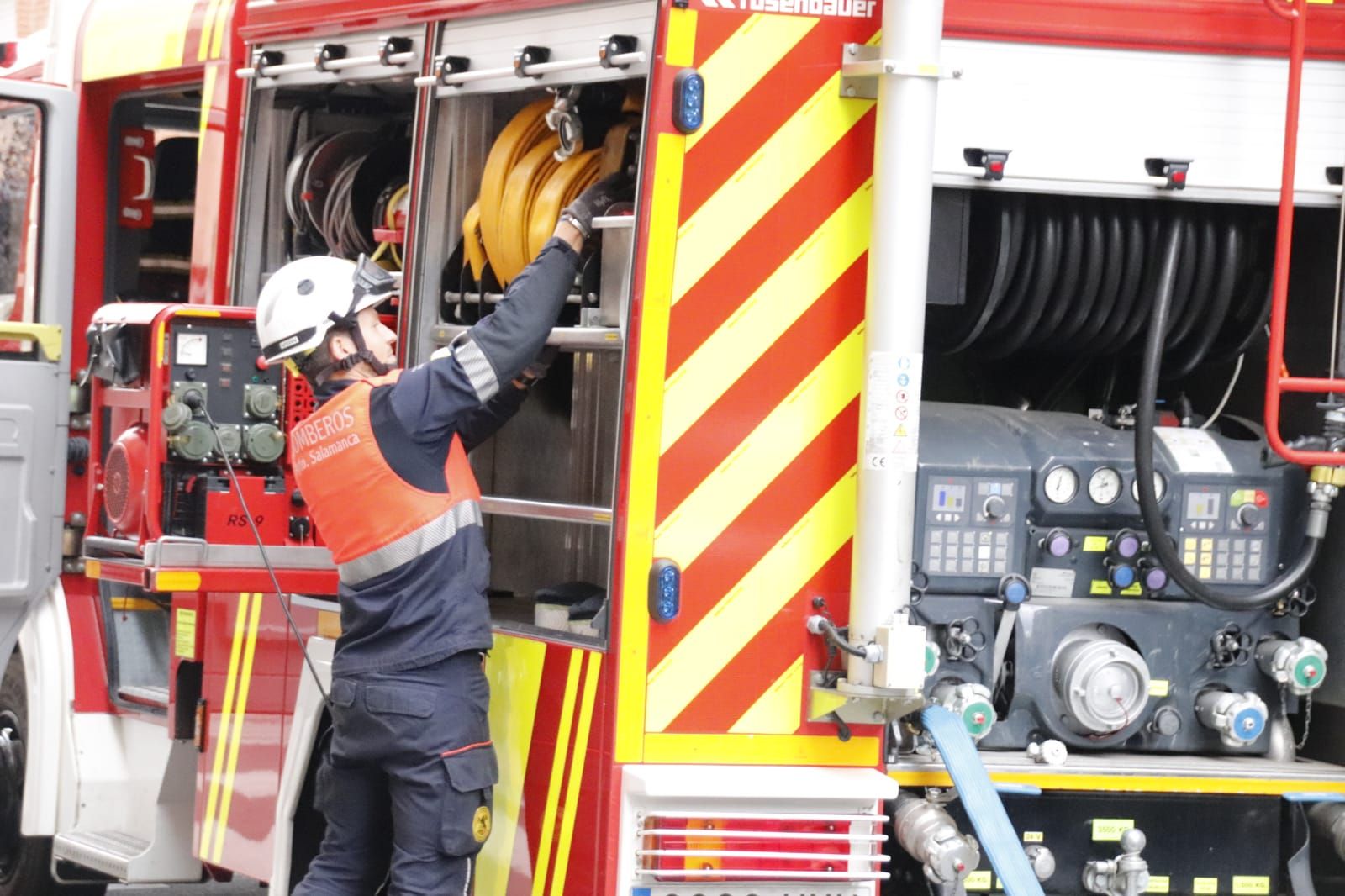 Bomberos Ayuntamiento de Salamanca. Foto de archivo