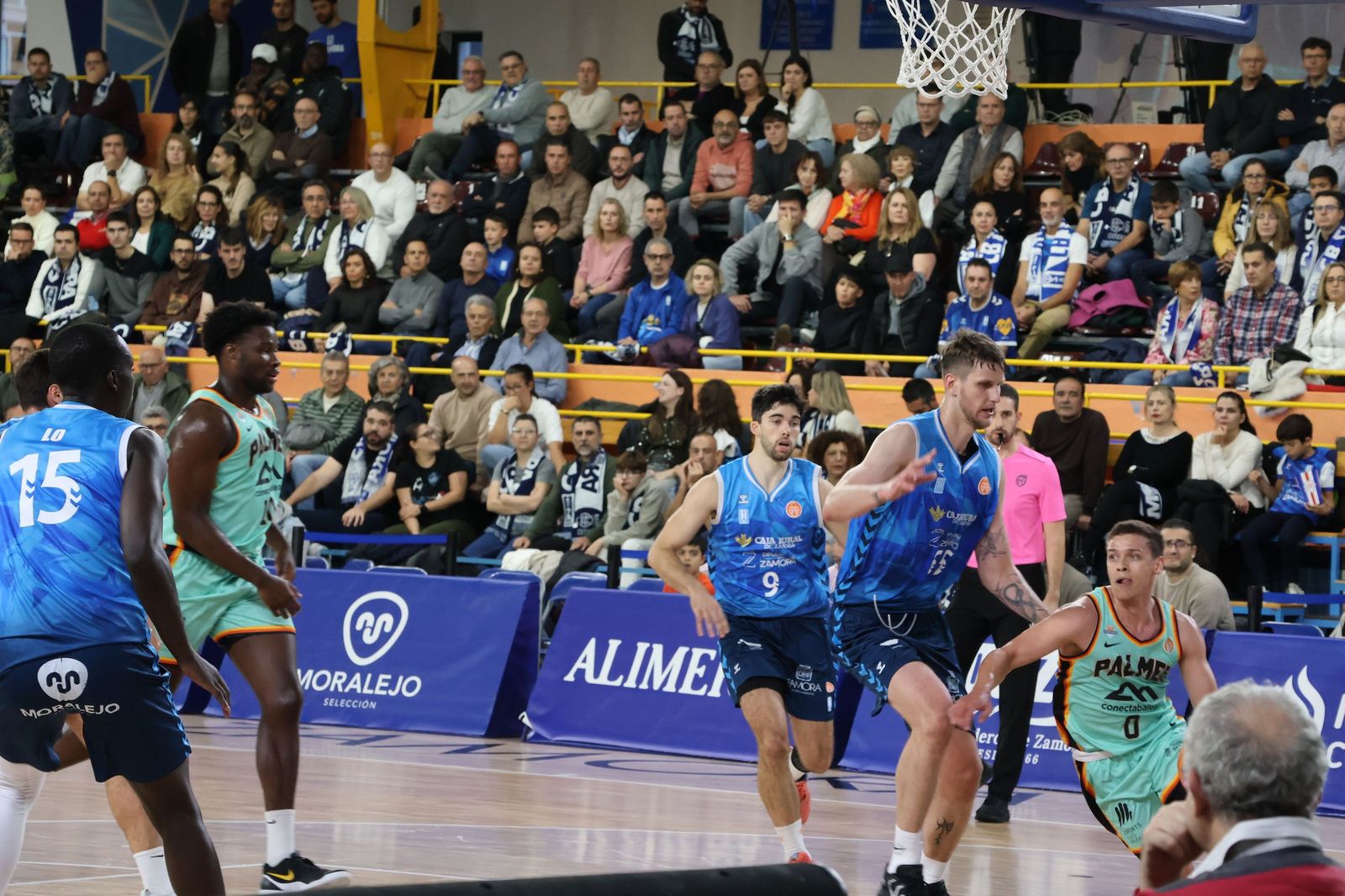 GALERÍA | El CB Zamora recibe en el Ángel Nieto al Basket Mallorca Palma en busca de la victoria