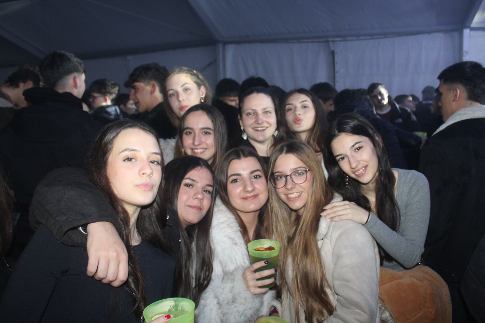 Salamanca de noche, sábado 7 de febrero