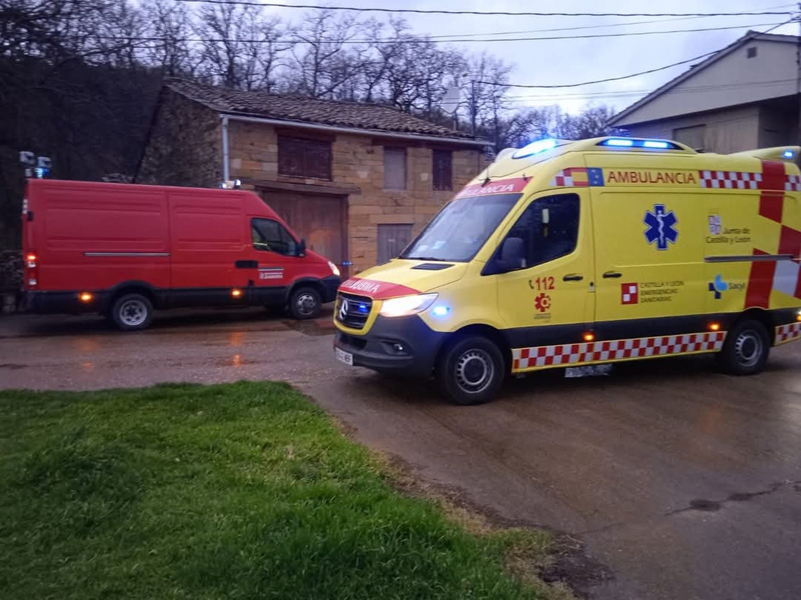 Rescate a un hombre esta tarde en Pobladura