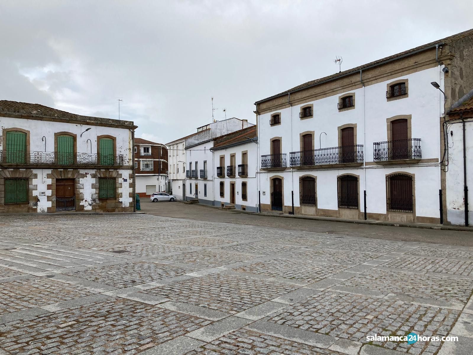 Plaza mayor de Lumbrales