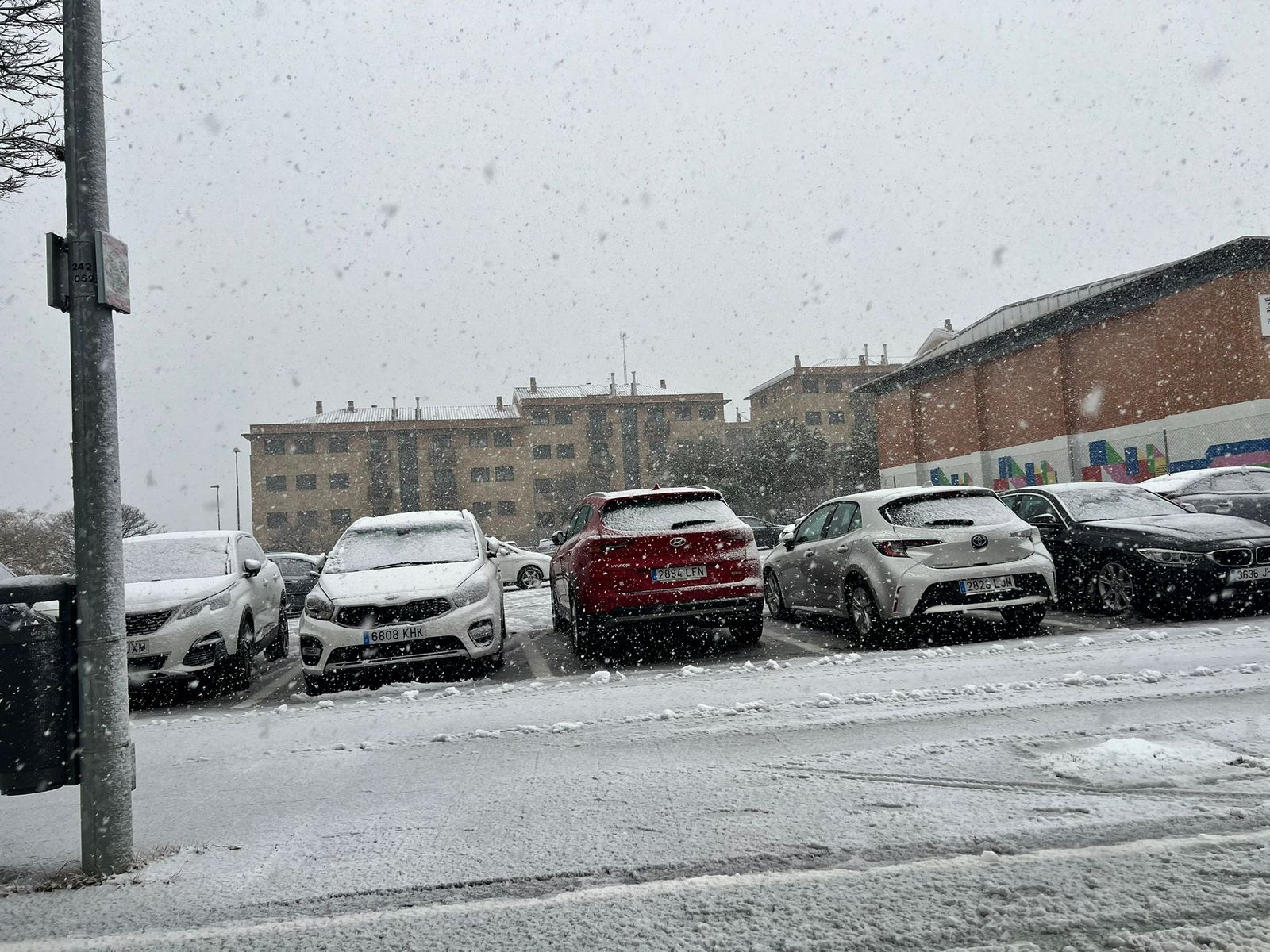 Nevada en Salamanca 28 de enero 2026