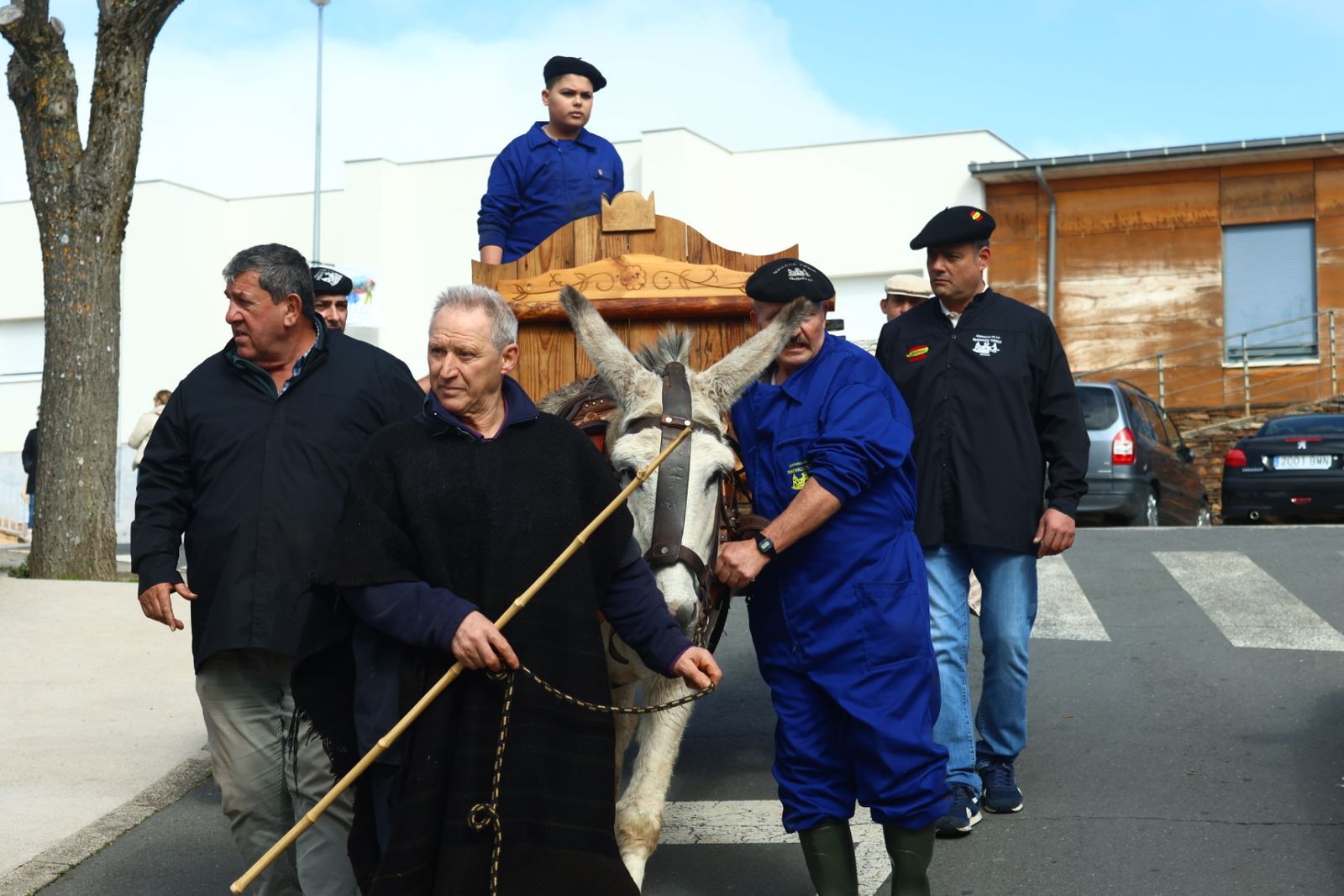 Desfile arriero y matanza típica en Guijuelo