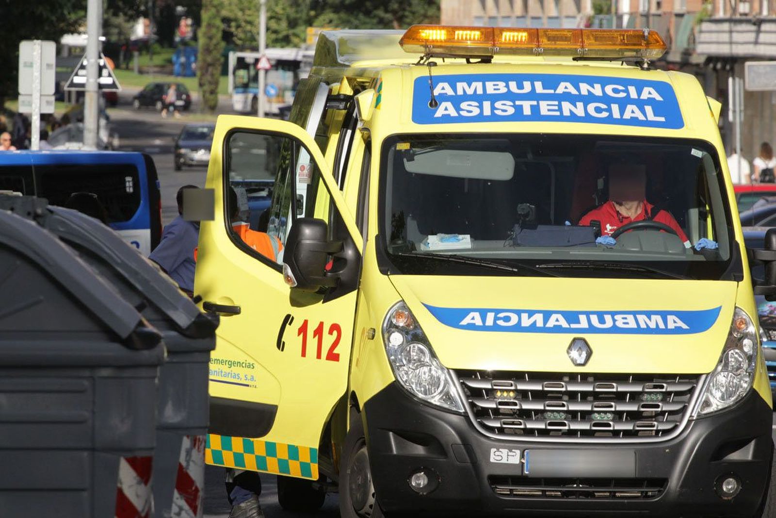 Atropello en la avenida de los Comuneros