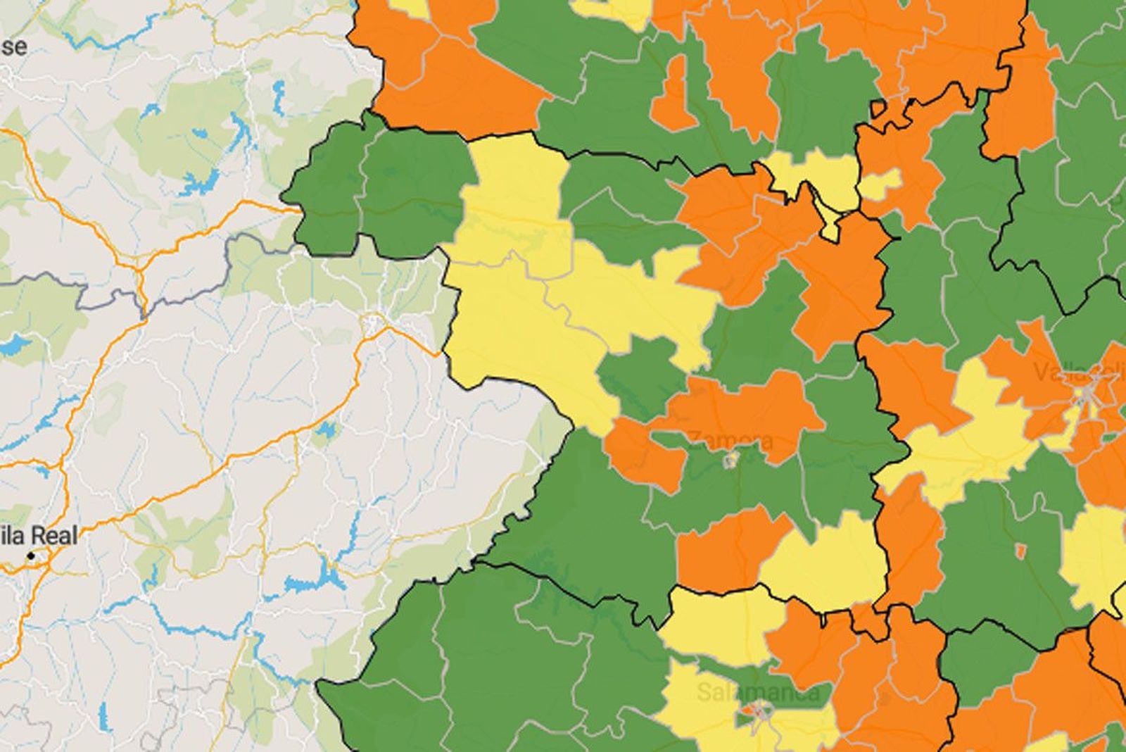 Mapa del coronavirus en Zamora: Puebla de Sanabria y la capital elevan contagios