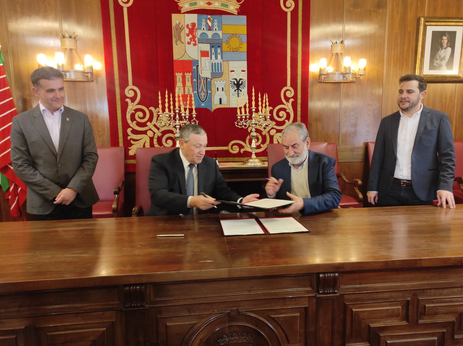 Firma convenios Diputación de Zamora y Obispado de Astorga