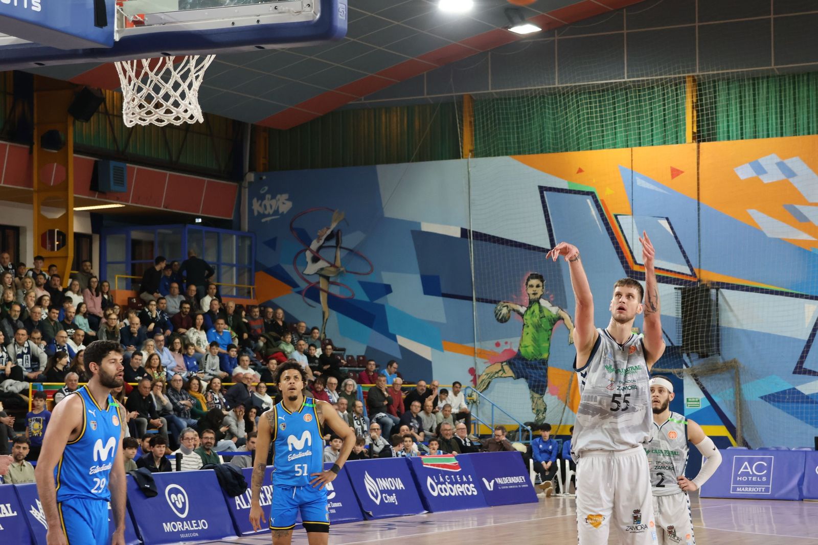 GALERÍA | Revive el esperado encuentro entre el CB Zamora y el Movistar Estudiantes