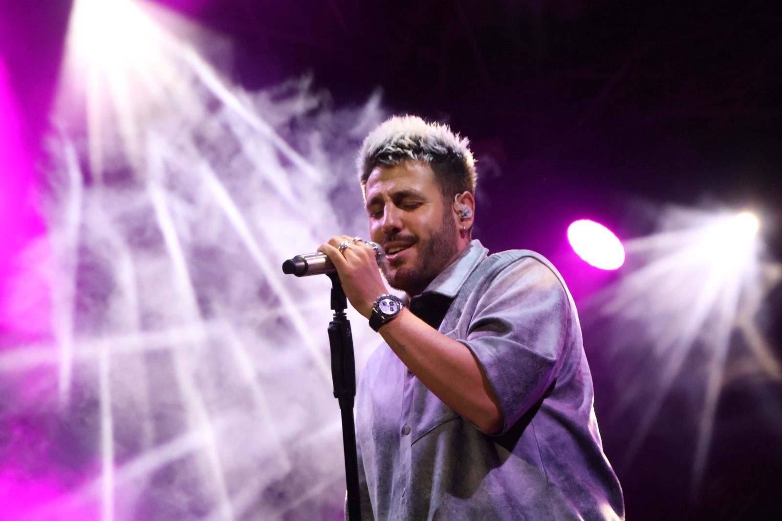 Concierto de Antonio José en la Plaza Mayor