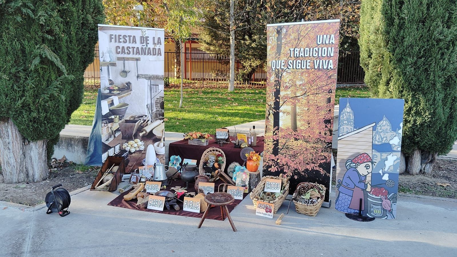 Magosto entre Garrido y Ciudad Jardín: