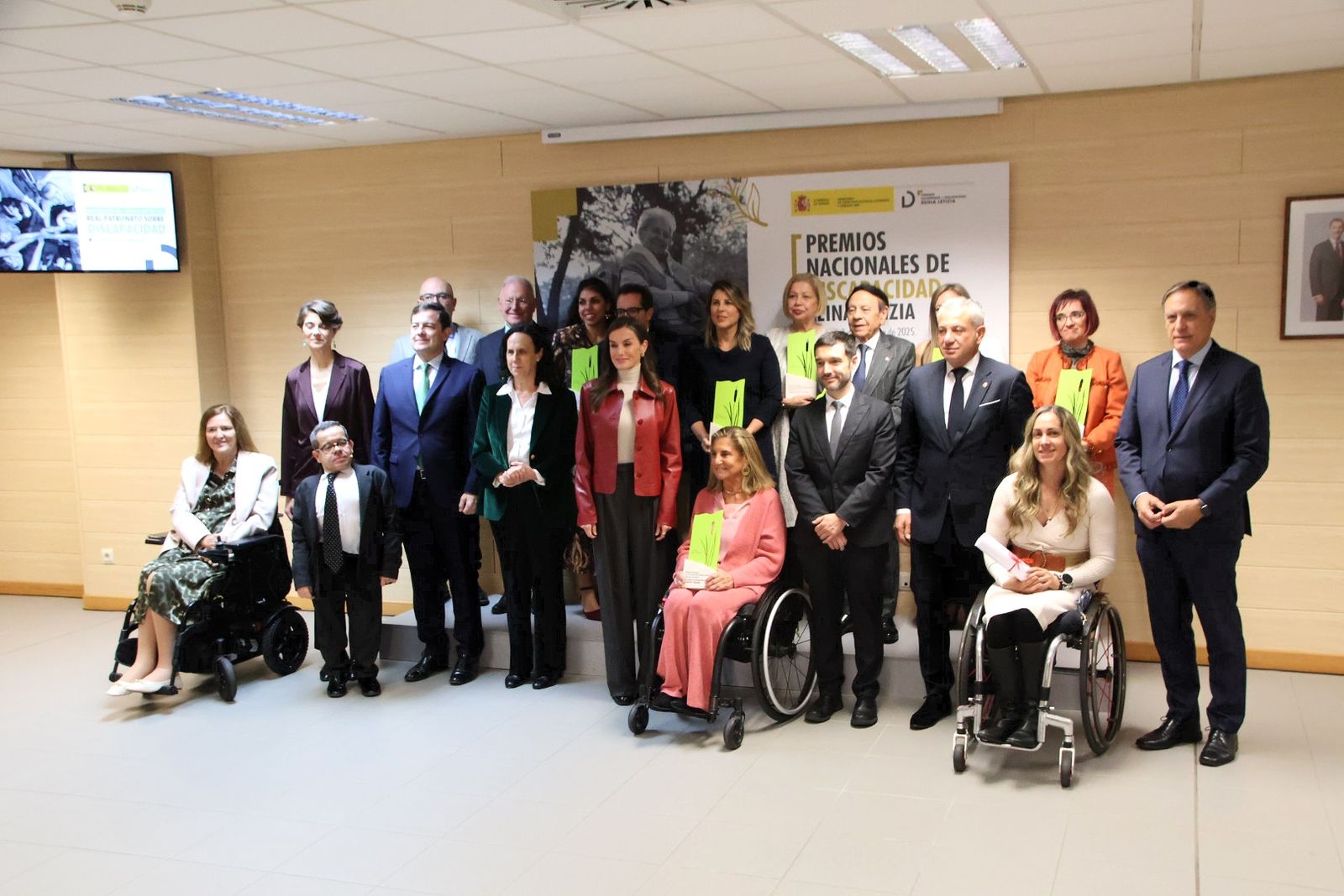 La Reina Doña Letizia acude a la reunión del Consejo Del Real Patronato sobre Discapacidad y a la entrega de los Premios Nacionales de Discapacidad en la celebración del Día Internacional de la Discapacidad