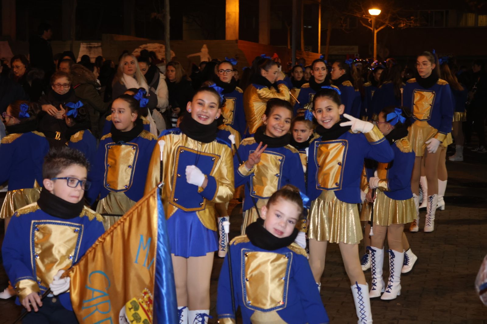 Pasacalles navideño en el barrio de El Zurguén
