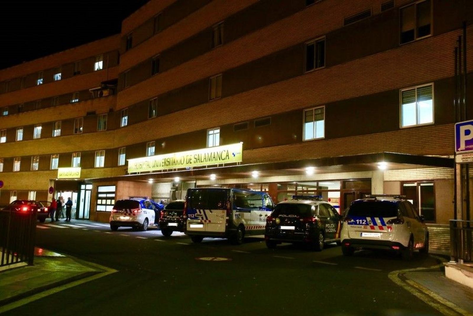 Policía hospital