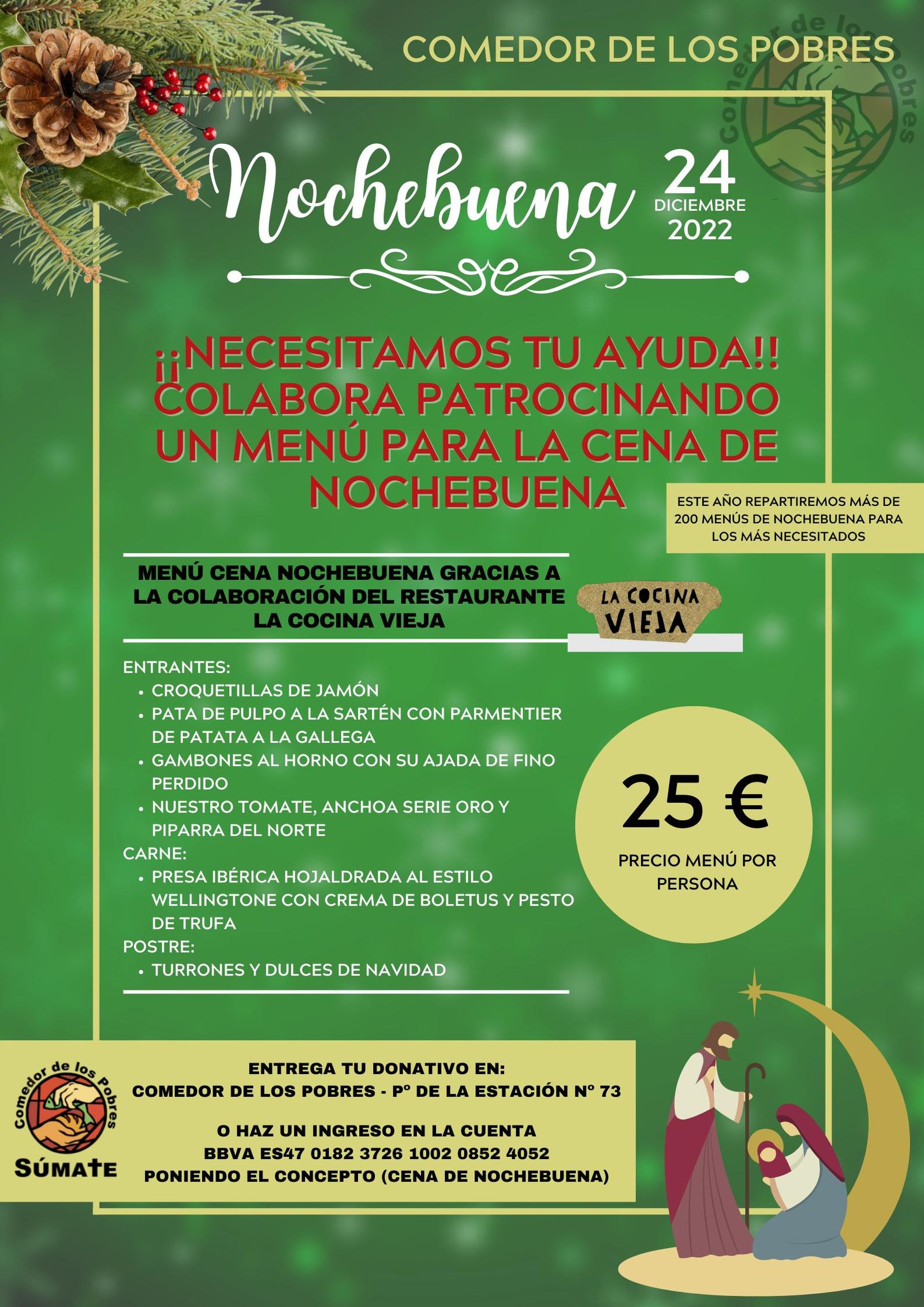 COMEDOR NOCHEBUENA PARA TODOS