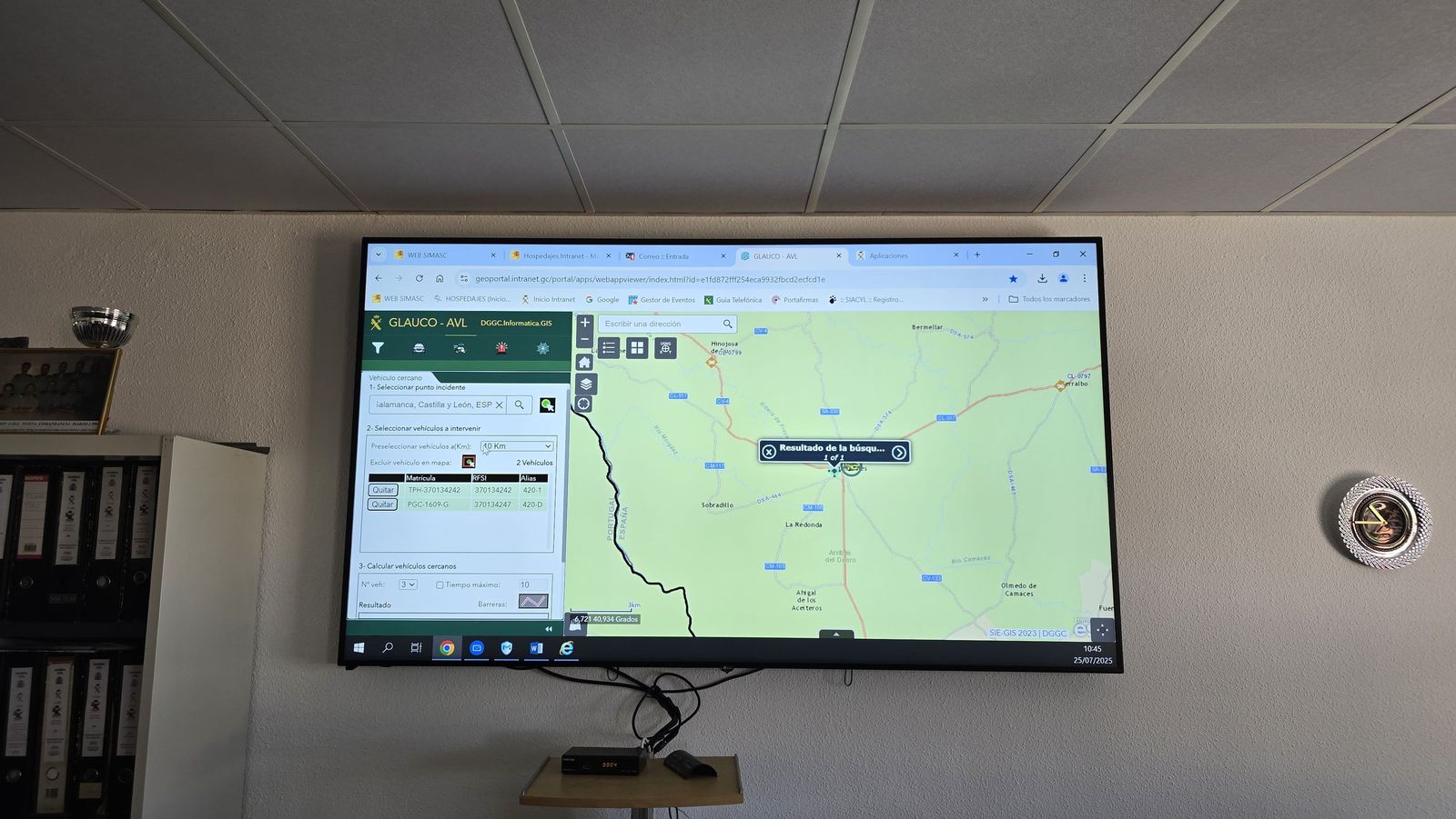 Reportaje COS Guardia Civil