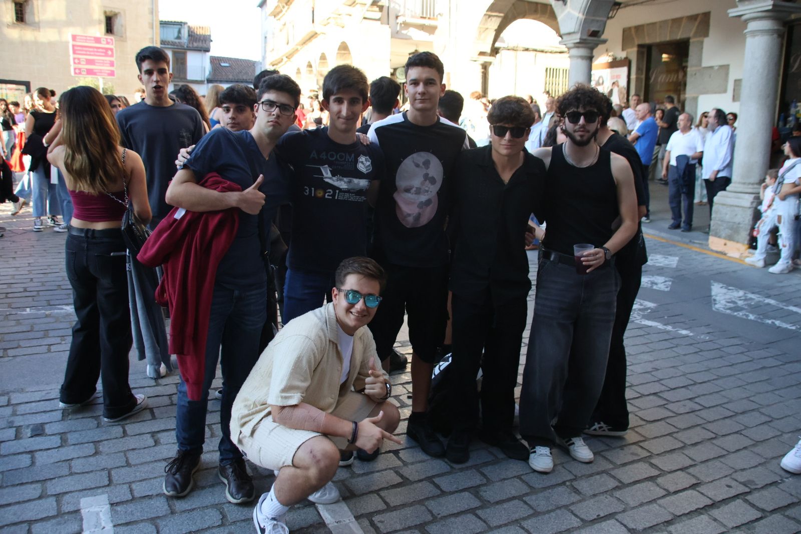 Béjar, pasacalles de Peñas y pregón