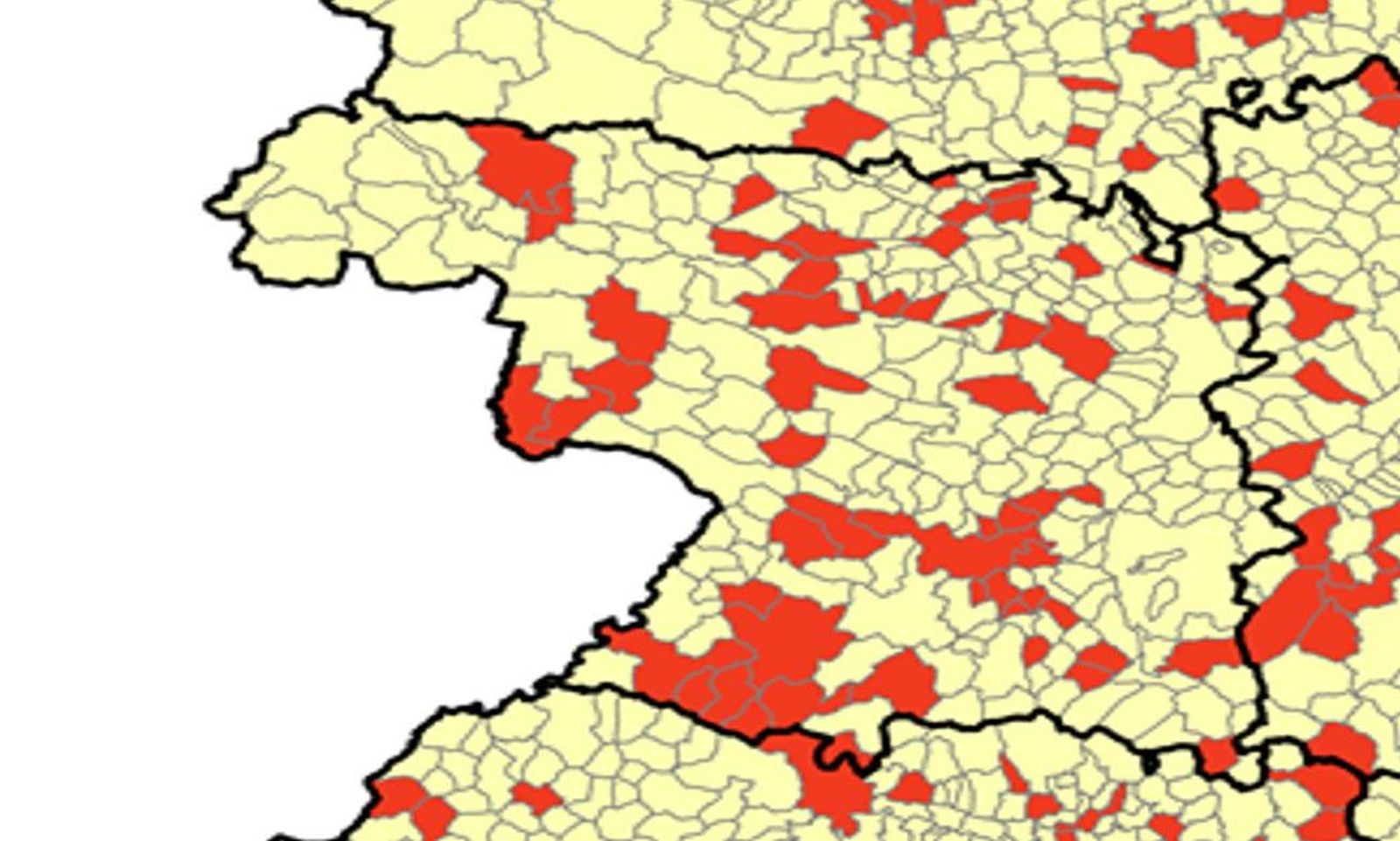 Municipios contagios