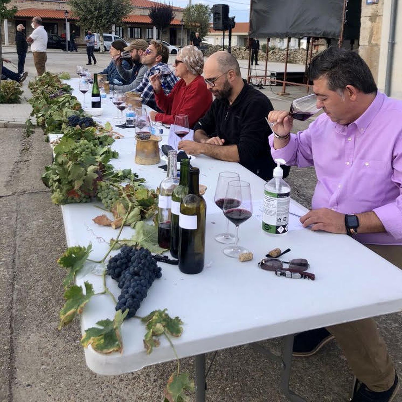 Un momento de la cata