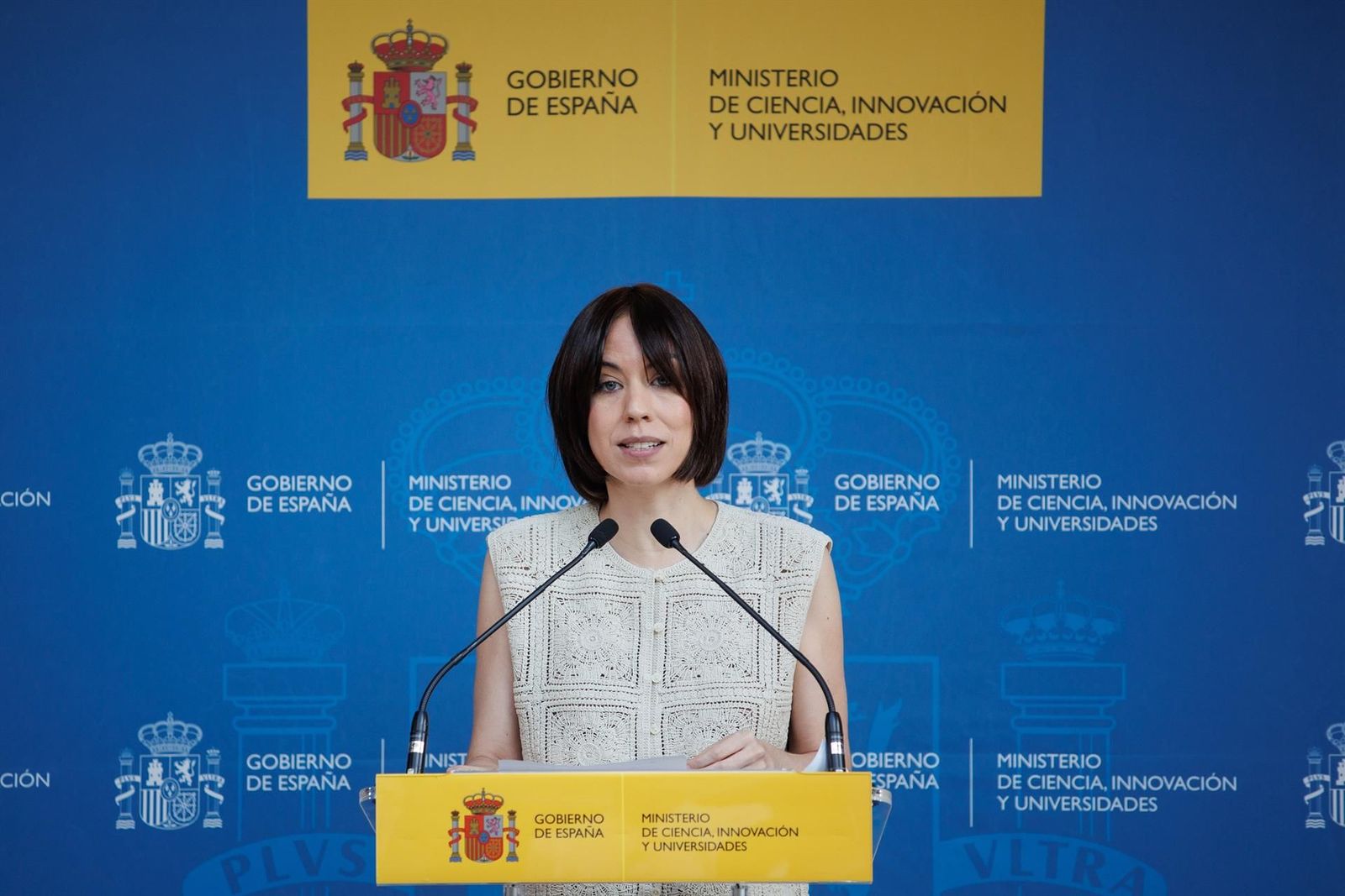 La ministra de Ciencia, Innovación y Universidades, Diana Morant. EP