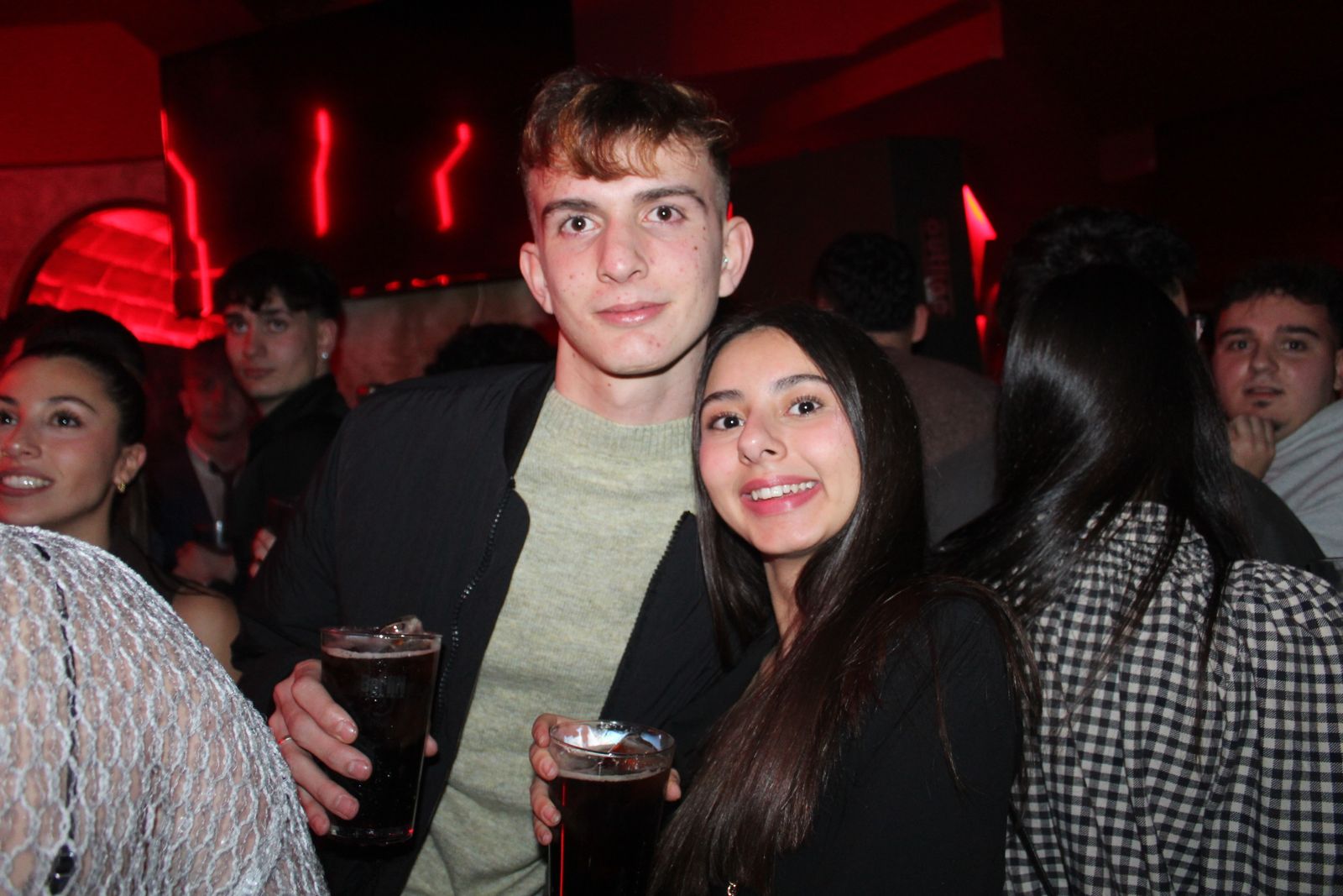 Salamanca de noche, sabado 24 de enero