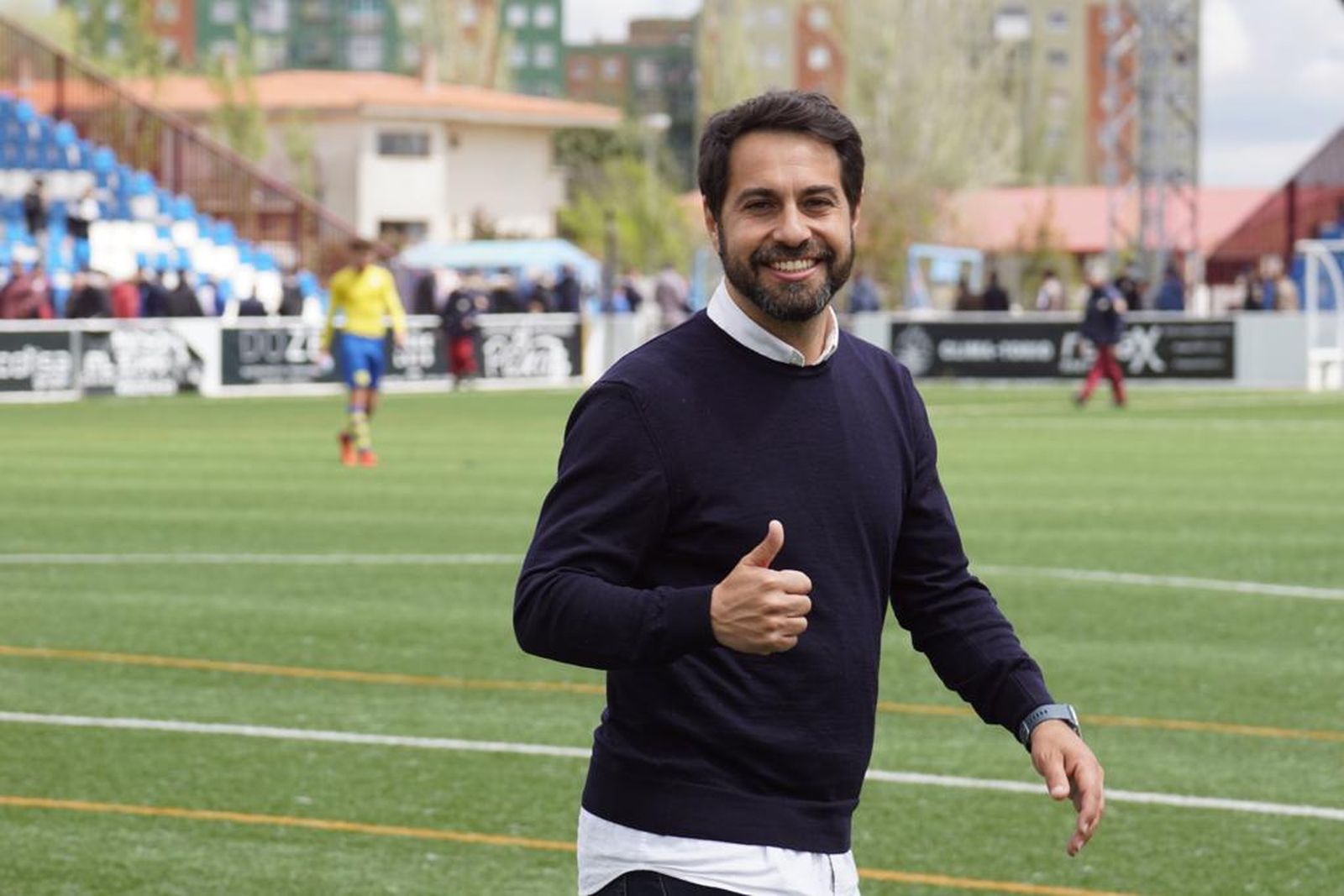 Luis Ayllón, técnico de Unionistas | FOTO SALAMANCA24HORAS.COM