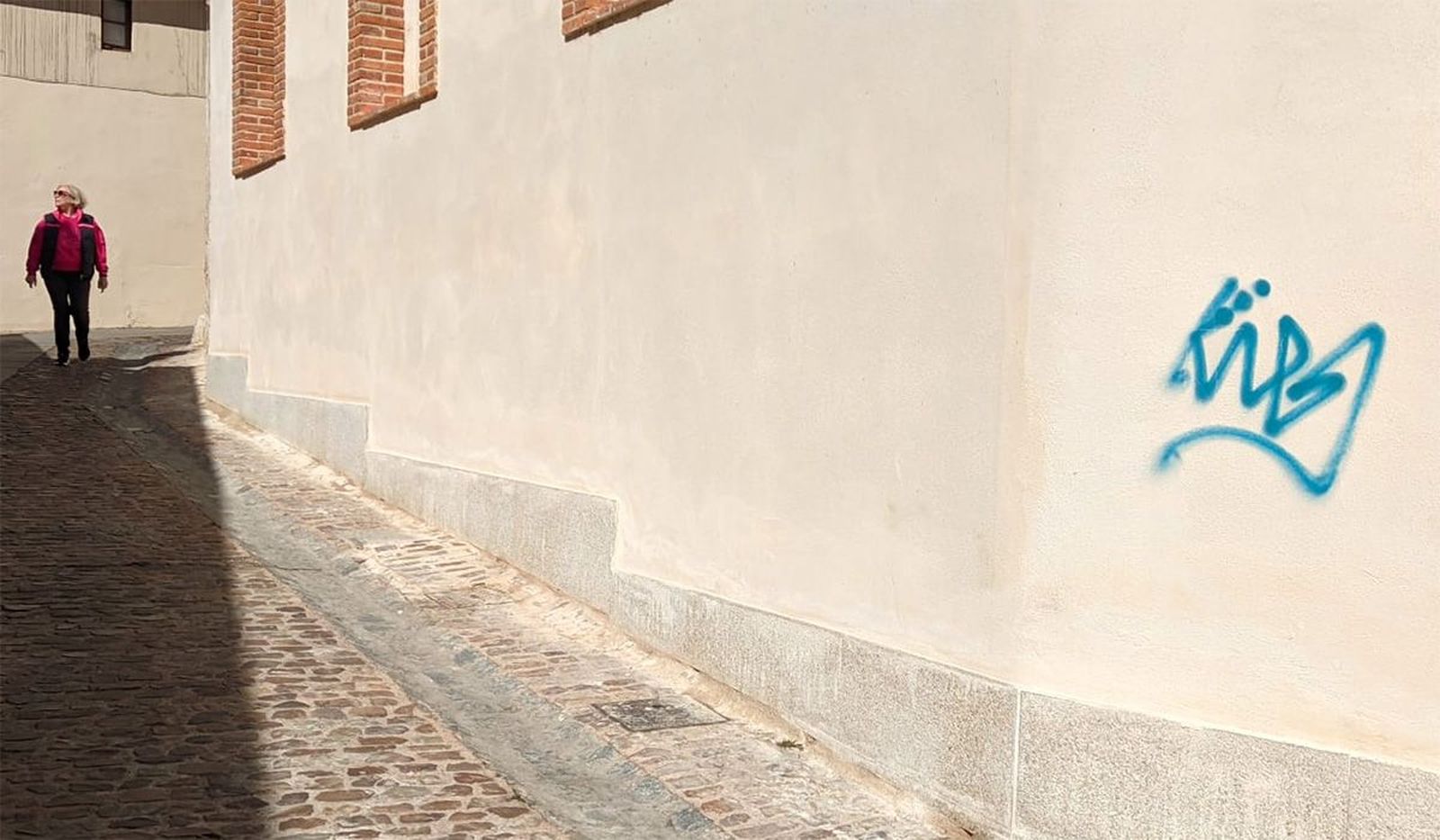 Pintadas en la cuesta del Pizarro