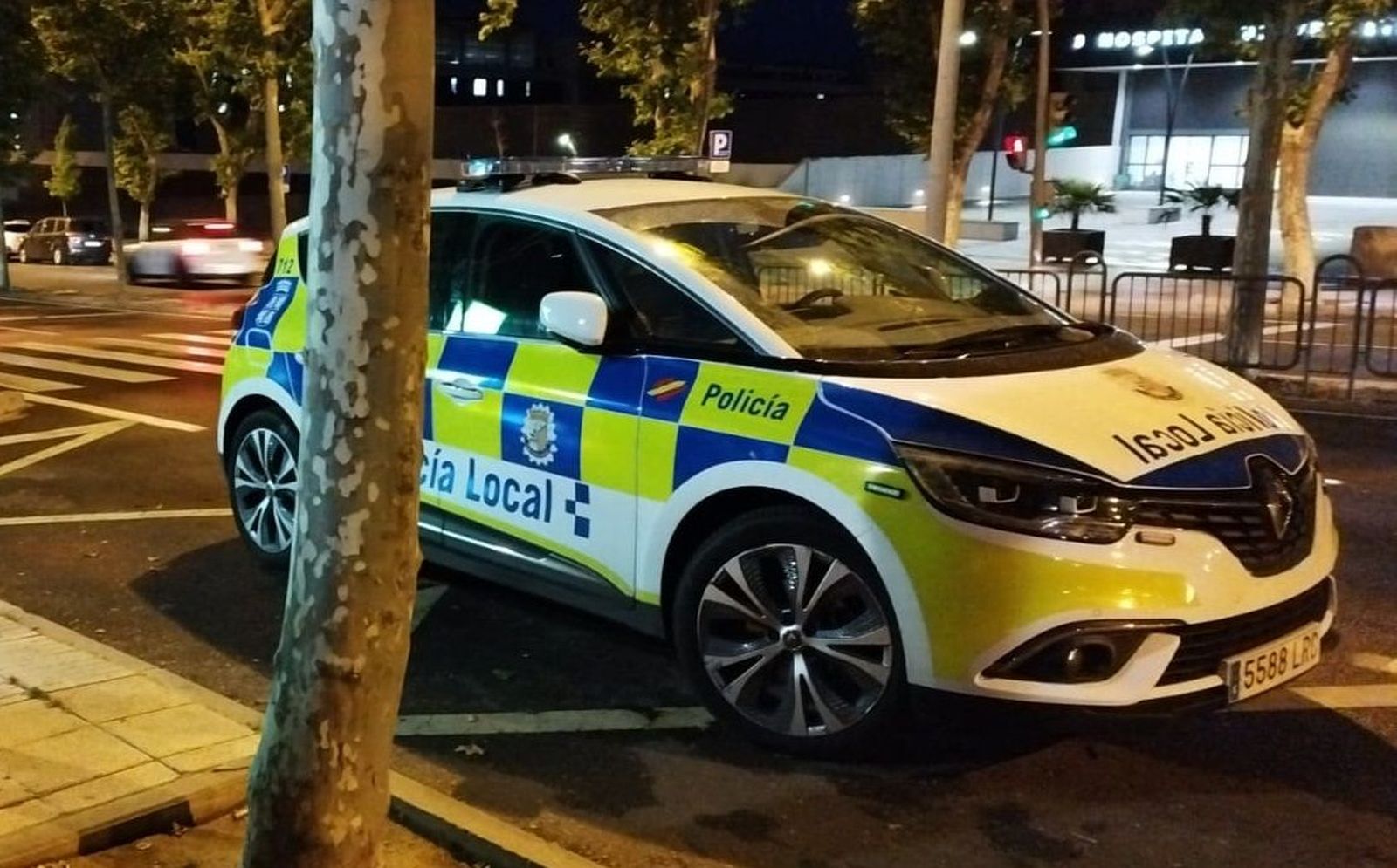 Vehículo de la Policía Local de Salamanca. Foto de archivo S24H