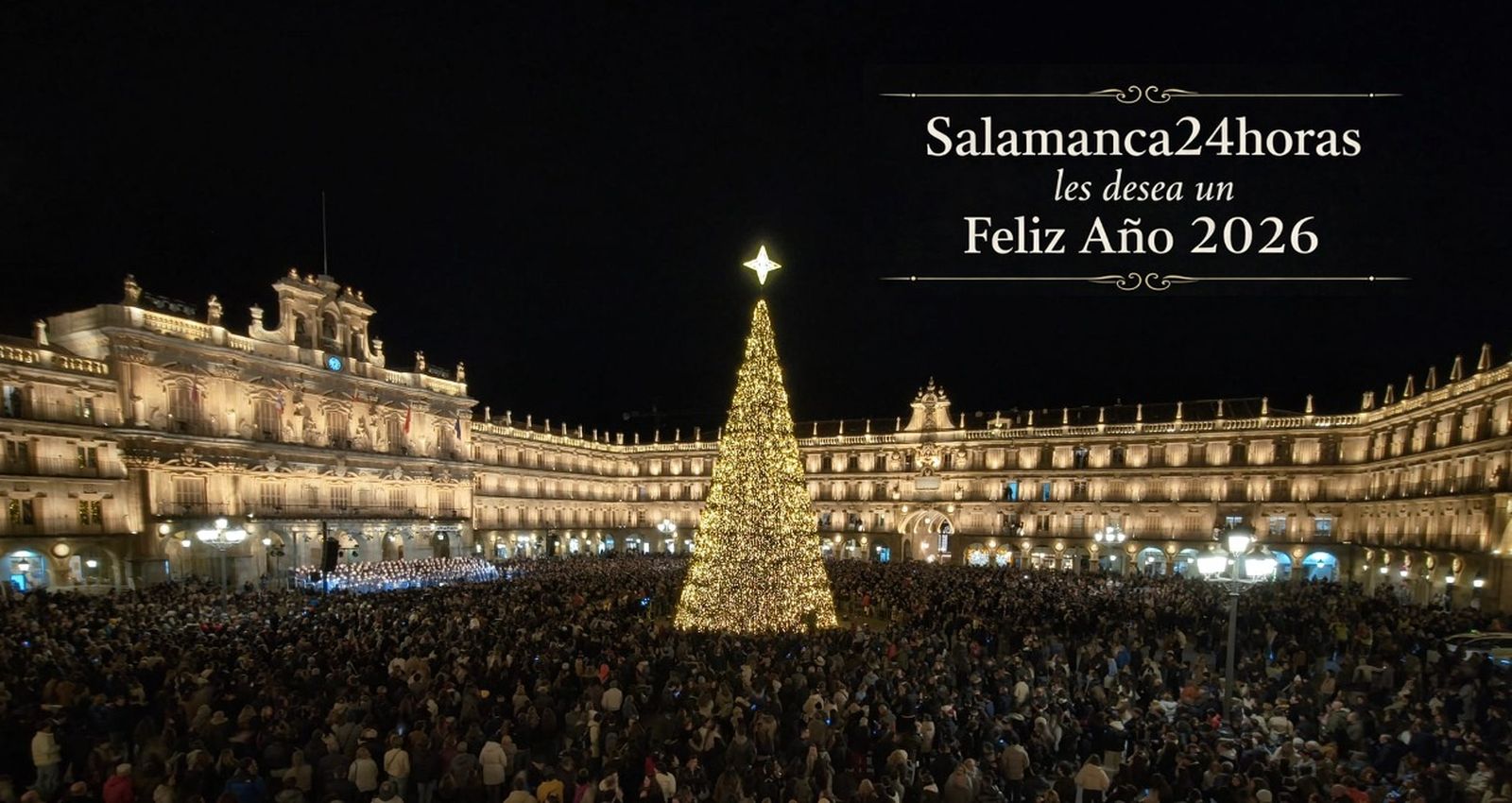 Salamanca24horas les desea un Feliz Año 2026