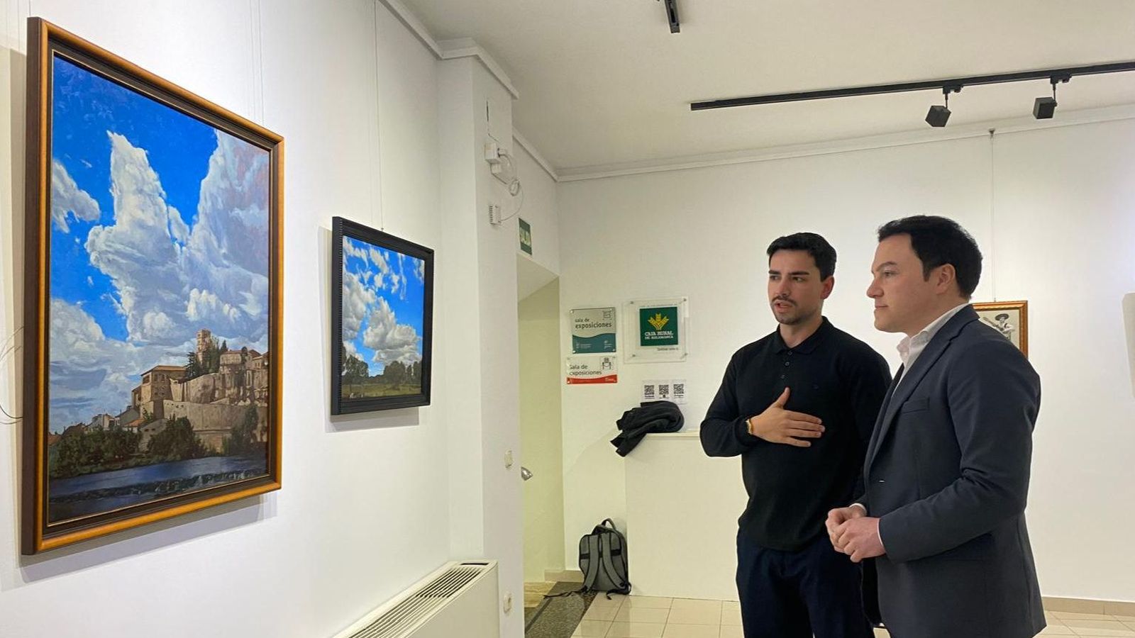 La exposición ‘Tradición y paisajes’ del joven Álvaro Martín se abre paso en Salamanca