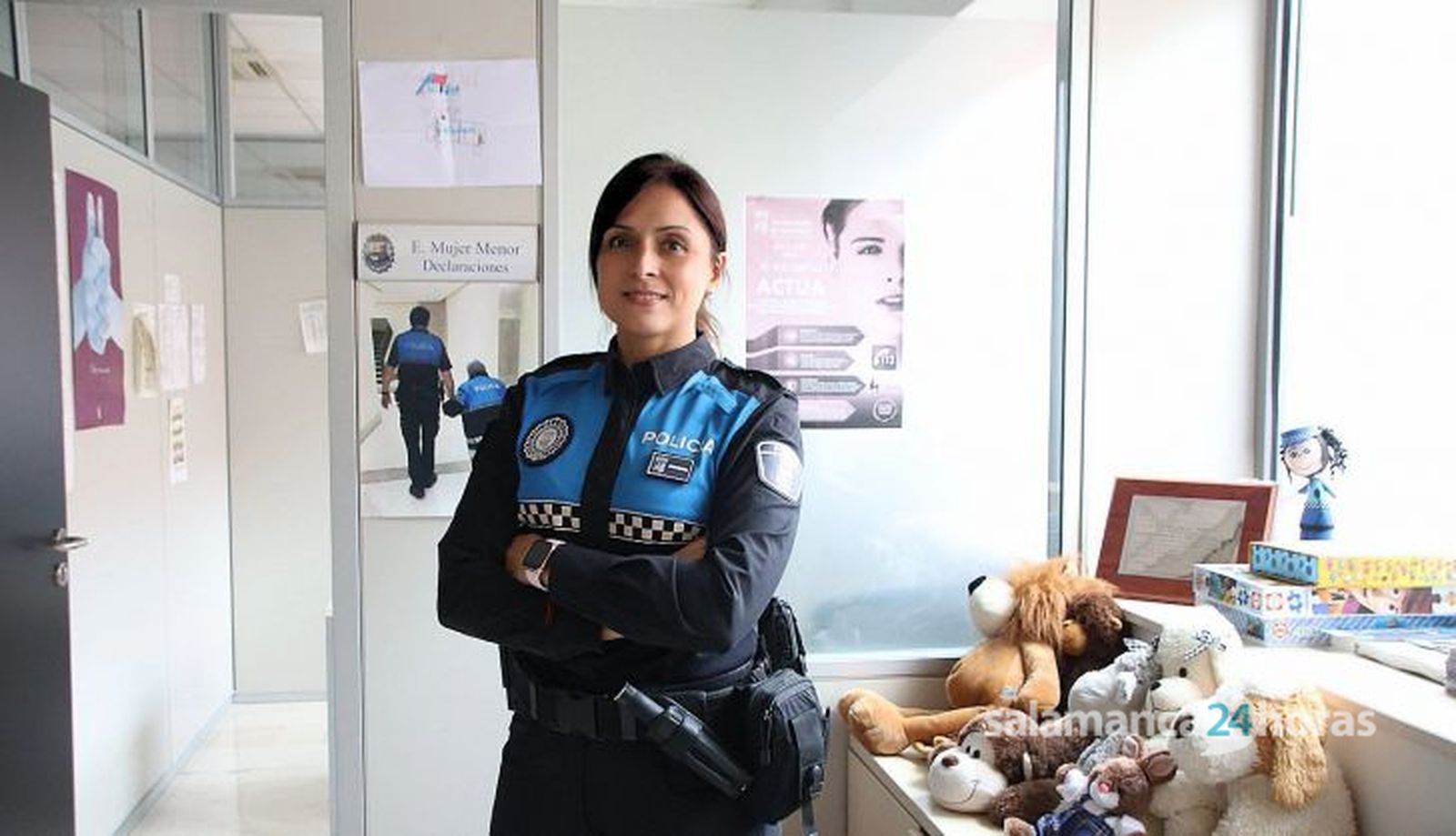 Yolanda Martín Hernández, agente de la Policía Local de Salamanca