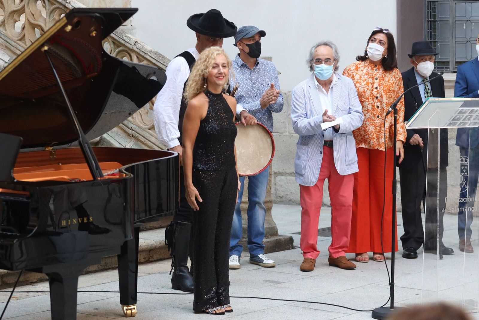 El concierto estuvo a cargo de María Guerras y José Ramón Cid Cebrián