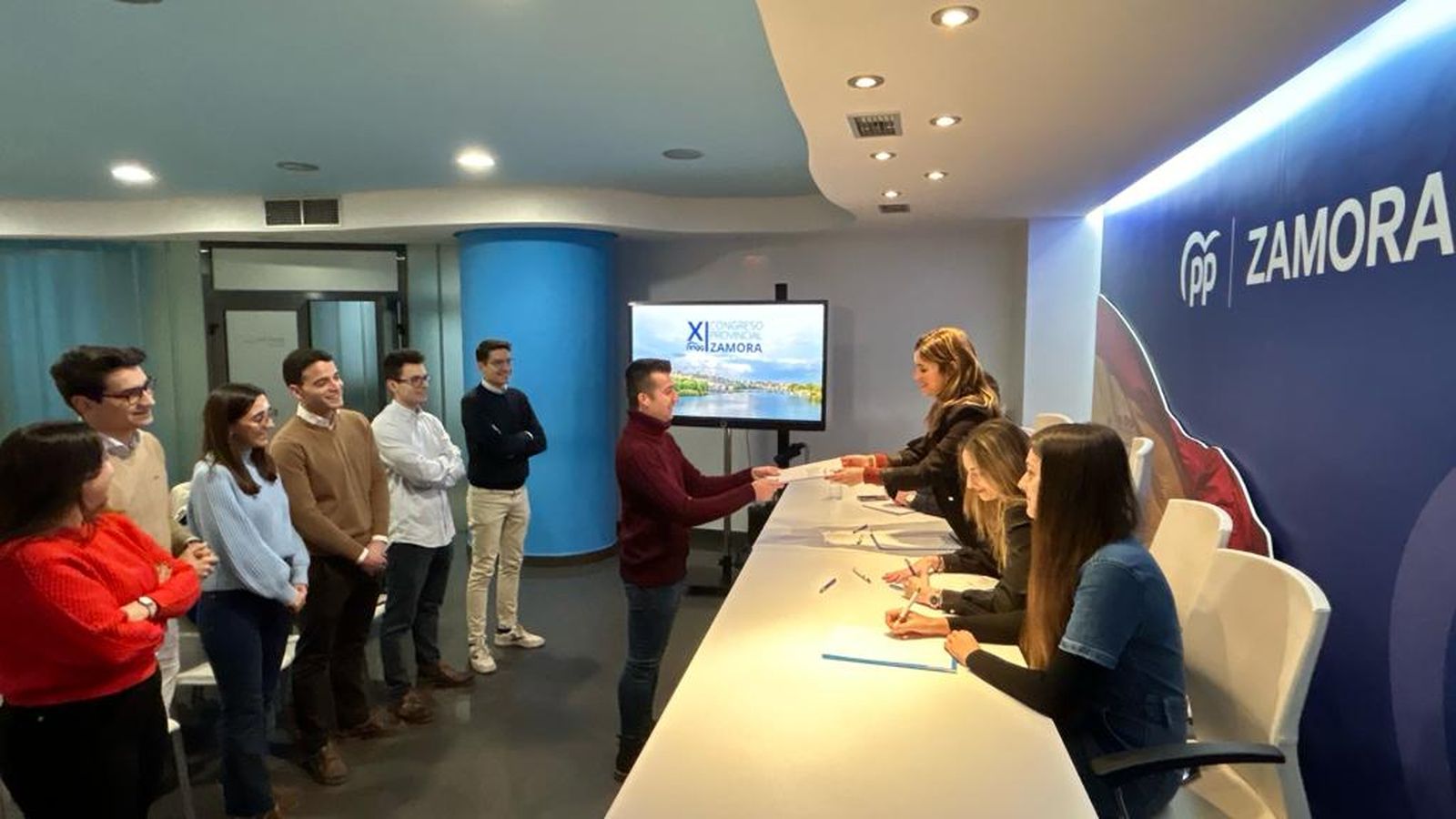 Juan Manuel Pedrón presenta su candidatura a la Presidencia de Nuevas Generaciones del Partido Popular de Zamora