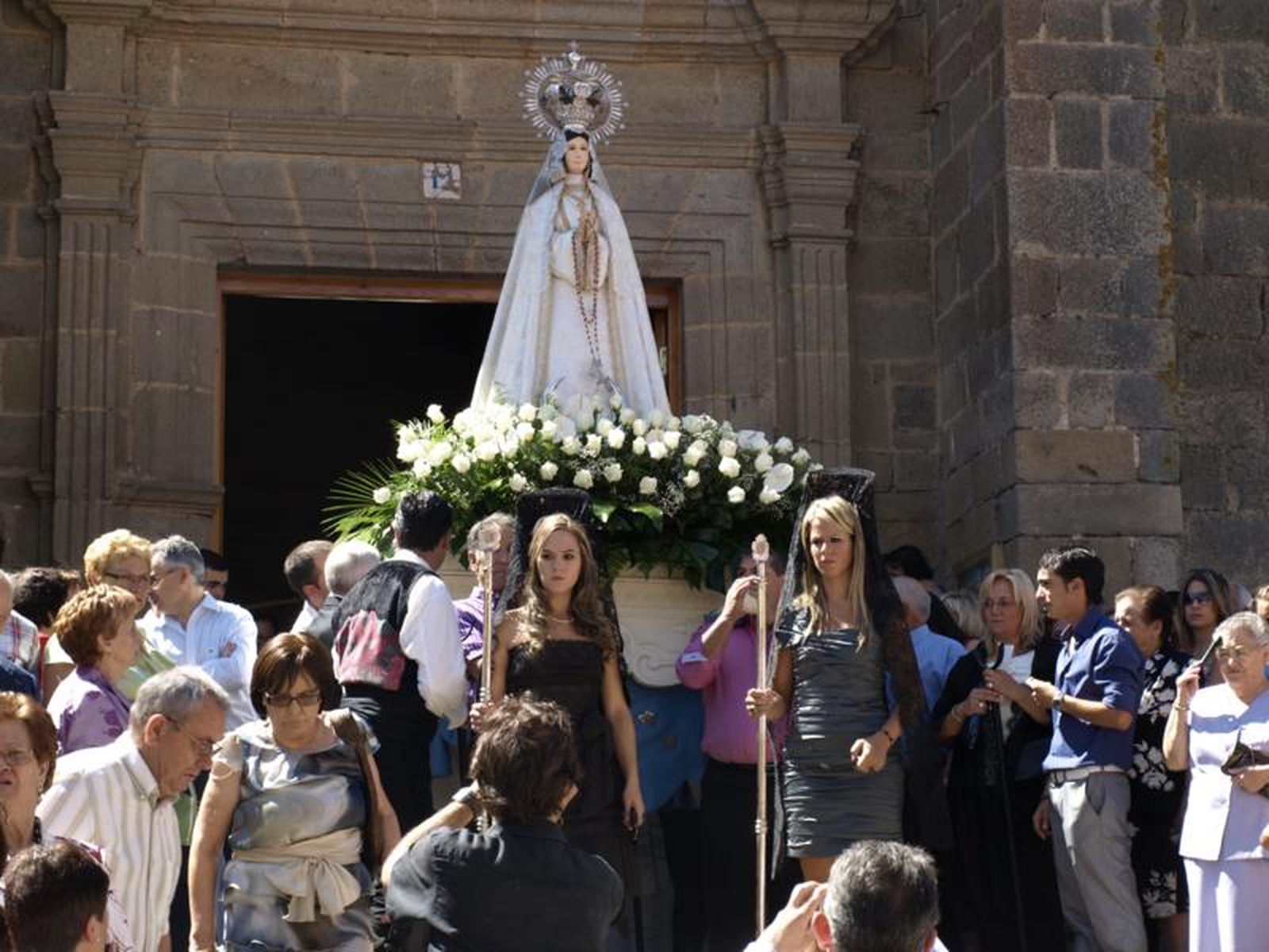 Fiestas de la Virgen del Socorro en una imagen de archivo