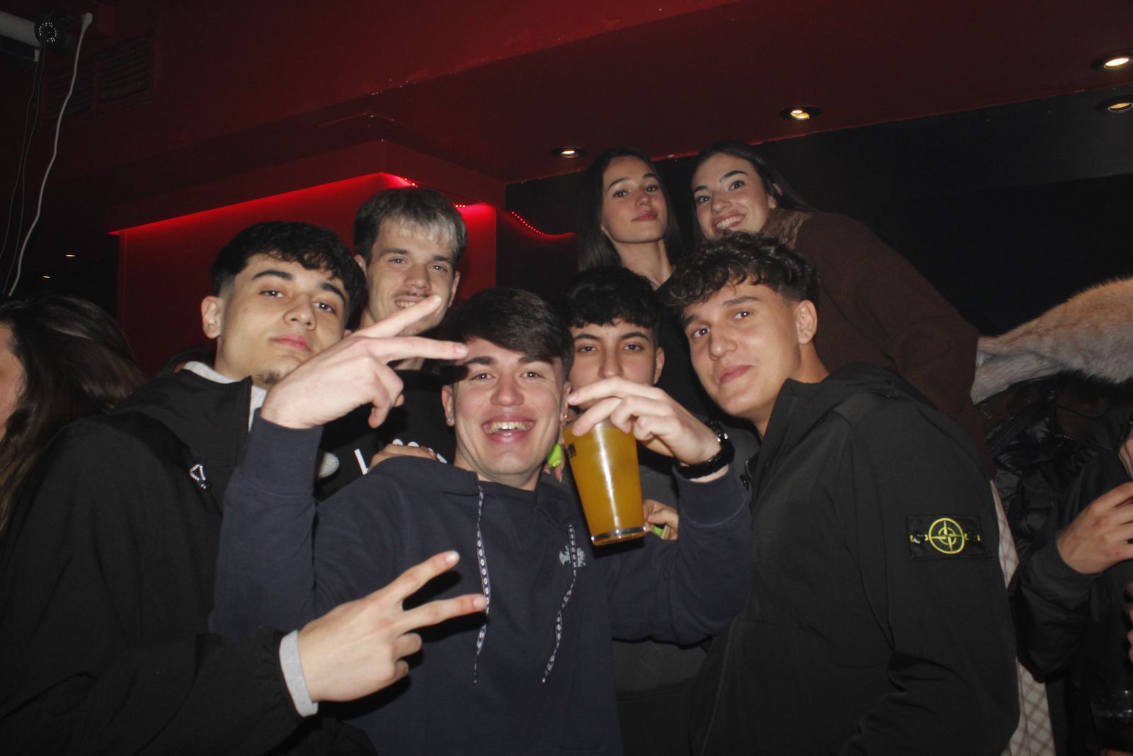 Salamanca de noche, sábado 8 de marzo