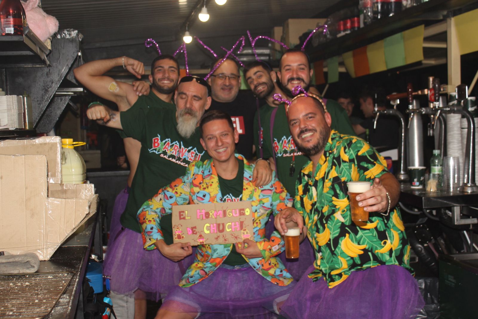 Ambiente en la Feria de Día en la tarde de este lunes