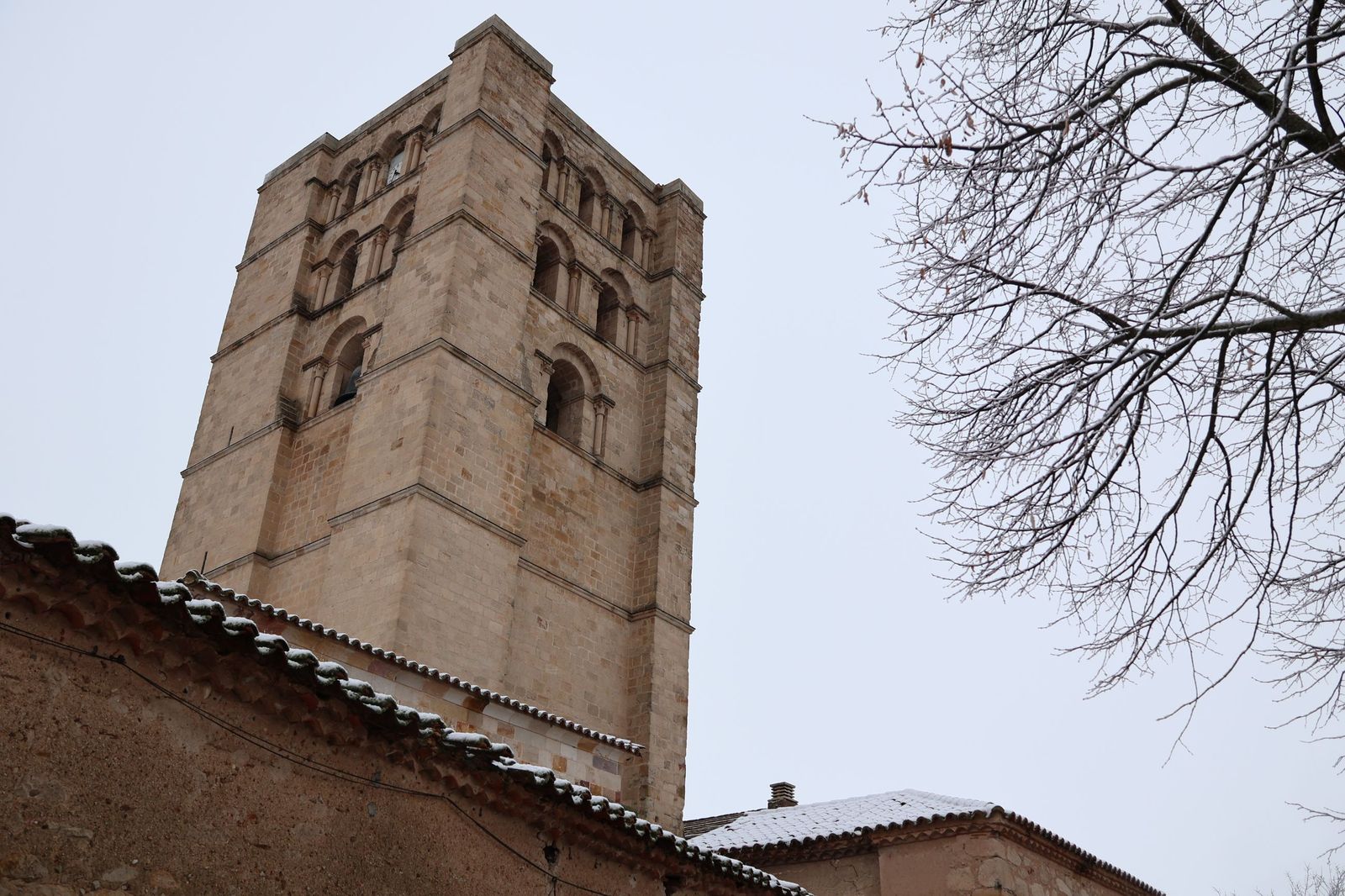 GALERÍA | Nieve en Zamora capital este miércoles